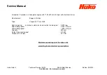 Предварительный просмотр 28 страницы HAKO Sweepmaster P1200 RH Service Manual