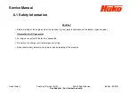 Предварительный просмотр 40 страницы HAKO Sweepmaster P1200 RH Service Manual