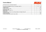 Preview for 60 page of HAKO Sweepmaster P1200 RH Service Manual