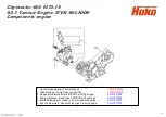 Предварительный просмотр 25 страницы HAKO Yanmar 3TVN 88C-KHW Manual