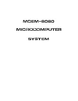 Предварительный просмотр 1 страницы Hal Communications MCEM-8080 Technical Manual