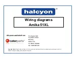 Halcyon Amika 51XL Wiring Diagrams preview