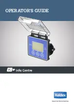 Предварительный просмотр 1 страницы Haldex EB+ Info Centre Operator'S Manual