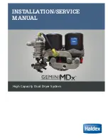 Preview for 1 page of Haldex GeminiMDx Installation And Service Manual