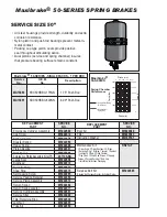 Предварительный просмотр 4 страницы Haldex Maxibrake 50 Series Service Parts