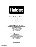 Предварительный просмотр 6 страницы Haldex Maxibrake 50 Series Service Parts