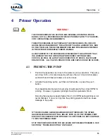 Preview for 33 page of HALE ESP Primer System Installation, Operation And Service Maintenance Manual