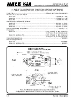 Предварительный просмотр 9 страницы HALE FOAM MASTER 3.0 Description, Installation And Operation Manual