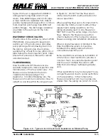 Предварительный просмотр 40 страницы HALE FOAM MASTER 3.0 Description, Installation And Operation Manual