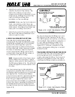 Предварительный просмотр 47 страницы HALE FOAM MASTER 3.0 Description, Installation And Operation Manual