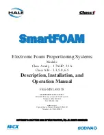 Preview for 1 page of HALE SmartFOAM Description, Installation And Operation Manual