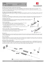 Preview for 8 page of Halemeier HA-ES-ESM-1 Installation Instructions Manual