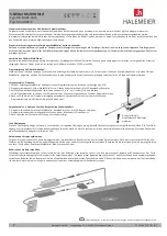 Предварительный просмотр 2 страницы Halemeier HA-MW2-E Manual