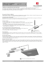 Preview for 4 page of Halemeier S-Mitter basic MultiWhite2 Manual