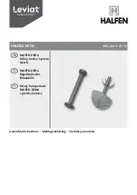 Halfen DEHA Assembly Instructions Manual preview