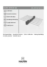 Halfen HIT-HP MV Assembly Instructions Manual предпросмотр