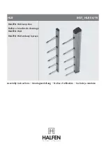 Preview for 1 page of Halfen HLB M 100 Assembly Instructions Manual