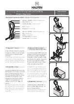 Предварительный просмотр 1 страницы Halfen TPA-R-05 Instructions