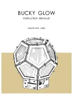 HALFWAVE LABS BUCKY GLOW Instruction Manual предпросмотр