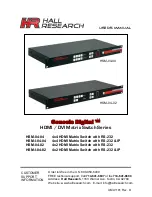 Hall Research Technologies Genesis Digital HSM-04-04 User Manual preview