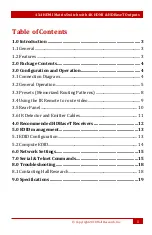 Preview for 3 page of Hall Research Technologies HSM-44-BX User Manual