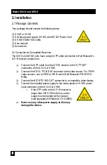 Preview for 6 page of Hall Research Technologies Mini-Cat UV4-S User Manual