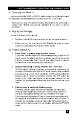 Preview for 9 page of Hall Research Technologies Mini-Cat UV4-S User Manual