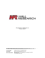 Preview for 16 page of Hall Research Technologies SC-3H User Manual