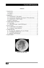 Preview for 4 page of Hall Research Technologies TVB-400 Manual