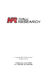 Preview for 20 page of Hall Research Technologies TVB-400 Manual