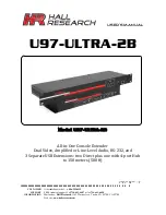 Hall Research Technologies U97-ULTRA-2B User Manual preview