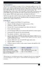 Preview for 3 page of Hall Research Technologies UH2X-P1 User Manual