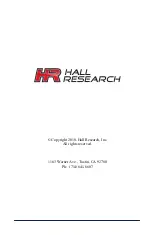 Предварительный просмотр 20 страницы Hall Research Technologies UHBX-4X User Manual