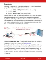 Preview for 2 page of Hall Research Technologies UHBX-SW3 Quick Start Manual