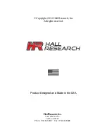 Preview for 12 page of Hall Research Technologies UU-2X4 User Manual