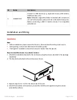 Preview for 9 page of Hall Technologies DSCV-70-RX User Manual