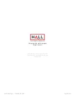 Предварительный просмотр 18 страницы Hall Technologies EX-LYNX -TX Manual