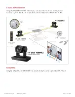 Preview for 12 page of Hall Technologies HT-CAM-1080PTZ User Manual