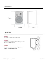 Preview for 4 page of Hall Technologies SPK-OW6 User Manual