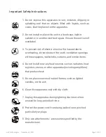 Preview for 2 page of Hall Technologies UH18 User Manual