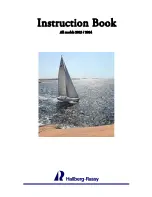 Hallberg-Rassy HR 310 Instruction Book preview