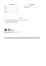 Preview for 2 page of Hallde CC-32S User Instructions