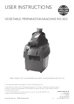 Hallde RG-50S User Instructions preview