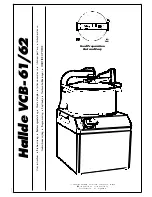 Предварительный просмотр 1 страницы Hallde VCB-61 User Instructions