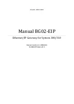 HALLER + ERNE BG02-EIP Manual preview