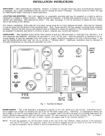 Предварительный просмотр 3 страницы Hallicrafters A-84 Operating And Service Instructions