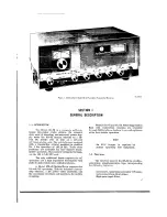 Предварительный просмотр 2 страницы Hallicrafters SR-42 Operating And Service Instructions