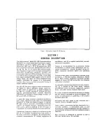 Предварительный просмотр 2 страницы Hallicrafters SX-122 Operating And Service Instructions