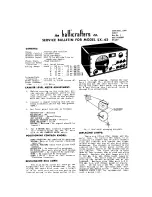 Preview for 15 page of Hallicrafters SX-42 Operating Instructions Manual