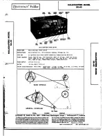 Предварительный просмотр 8 страницы Hallicrafters SX-43 Installation And Operating Instructions Manual